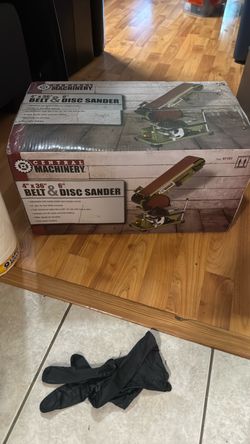 new belt and disc sander