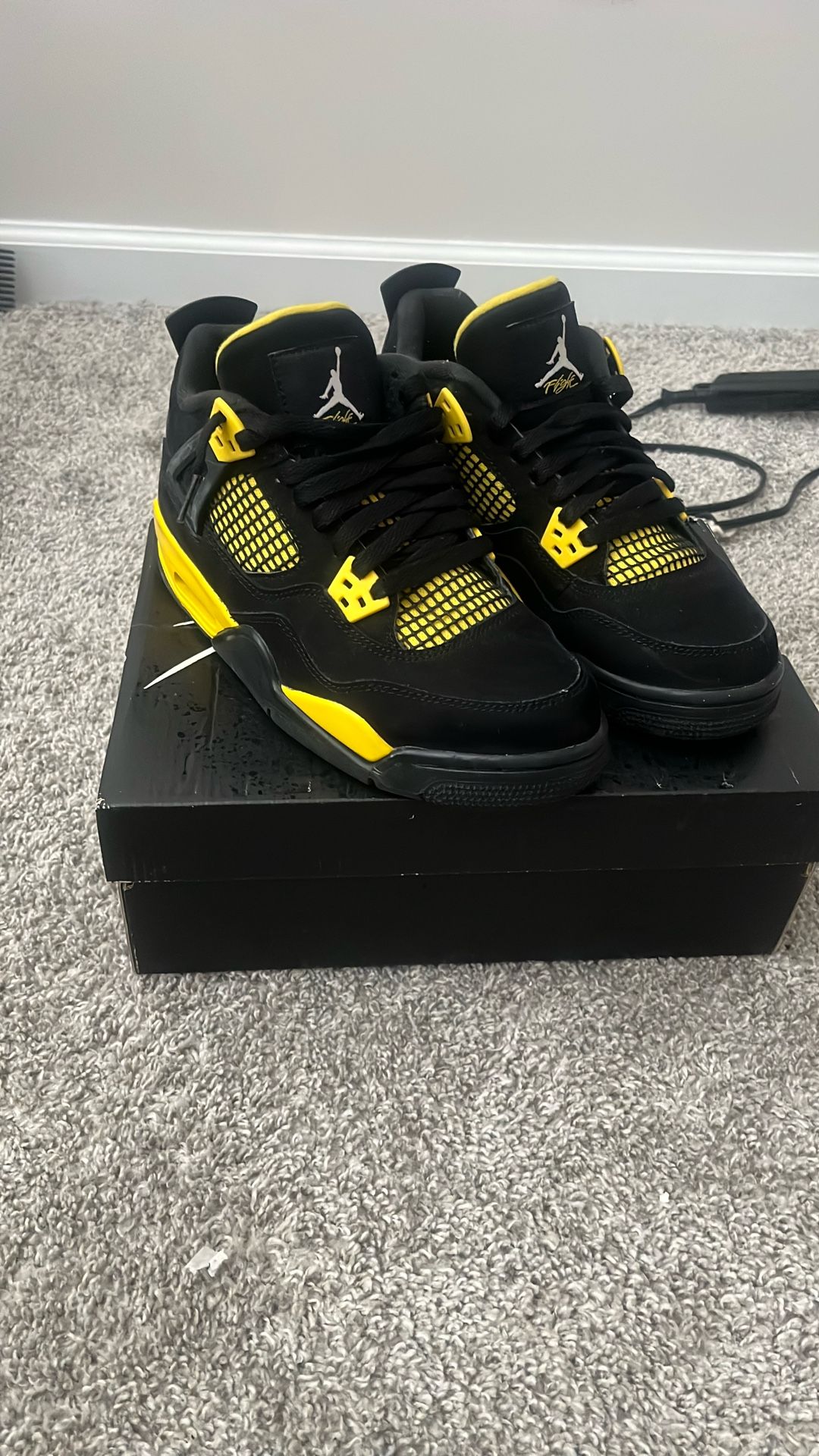 Jordan 4s Retro Thunder