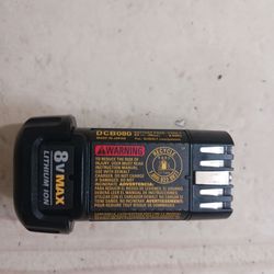DCB080 dewalt battery