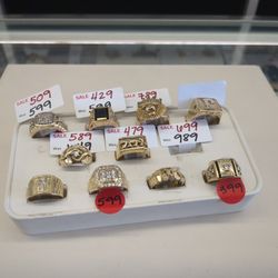 14k 10k Gold Ring Different Sizes And Different Grams Layaway Available 10% Down If You Are Interested Please Ask For Maribel Thank You 