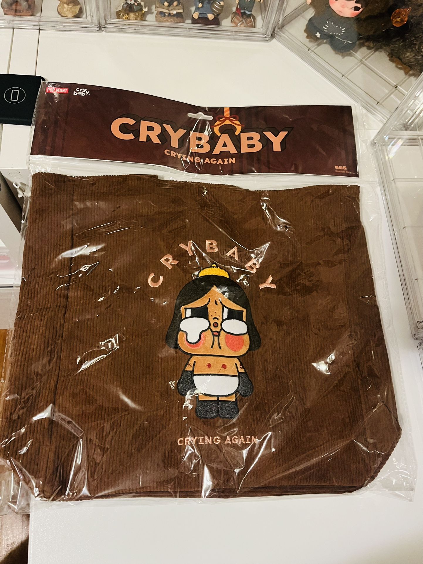 Crybaby Tote Bag 