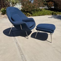 Rove Concepts Womb Chair & Ottoman.