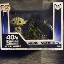 Funko Pop! Town: Dagobah Yoda With Hut #11
