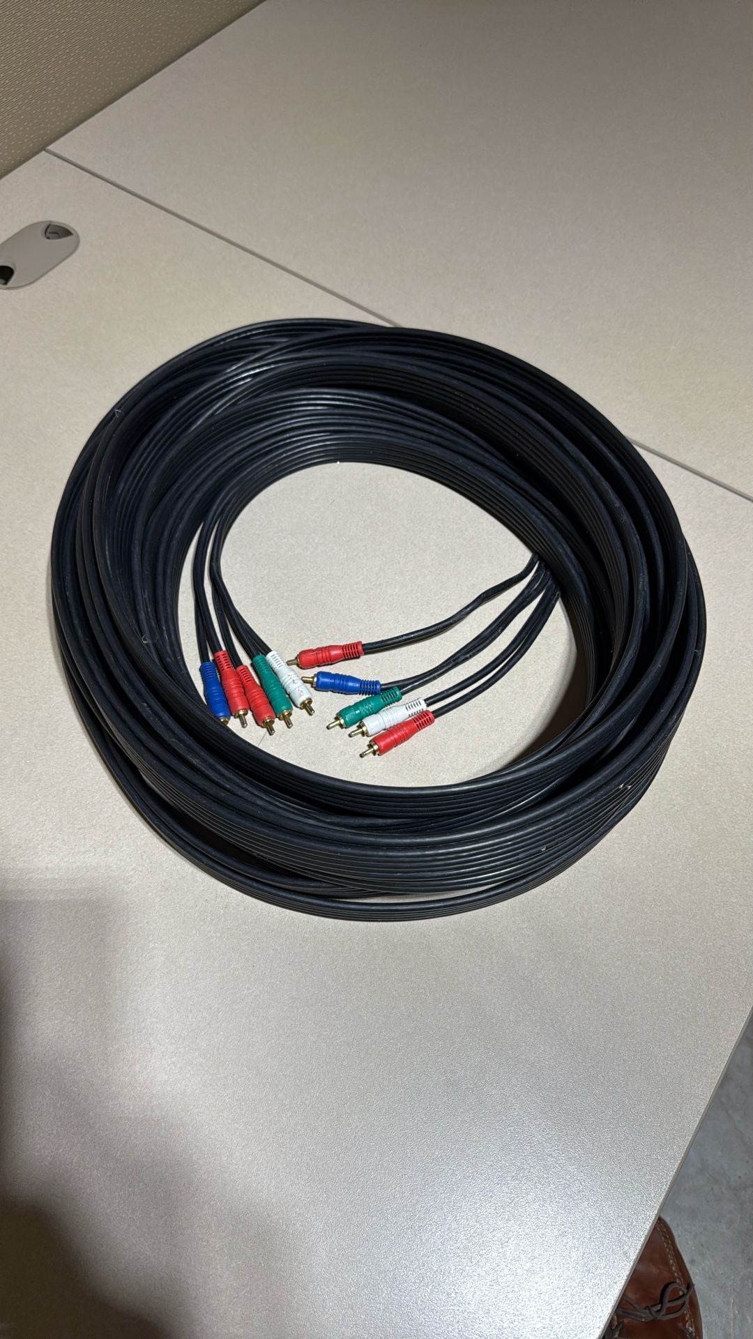 70ft Component AV Cable – Audio/Video RCA – $10