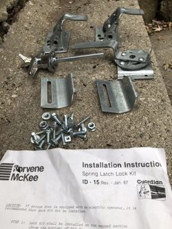 Garage Door Latch Kits