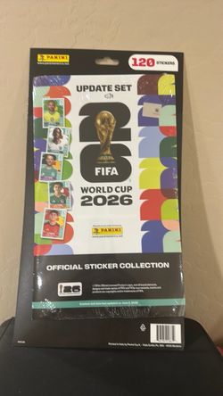 Panini FIFA World Cup 2026 Update Set Sticker Pack