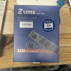 1TB SSD M.2 NVMe PCI EXPRESS SOLID STATE DRIVE  3D For MAC 