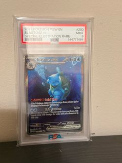 Blastoise ex PSA