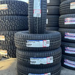 225/65/17 FALKEN WILDPEAK AT4 TRAIL  (4 TIRES NEW) INCLUDED INSTALLATION AND BALANCING (PROMOTION)✅