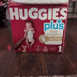 Size 1 Lot Of Diapers #423