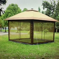 Outdoor Canopy With Bug Shield Net. Party, Gathering Baby Shower Or For Vehicle Car Canopy Garage Outdoor 