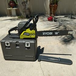 Ryobi 18" Gas ⛽ Chainsaw 