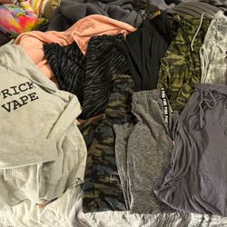 Women Clothes Size S & M Shoes Size9 & 9.5 (All Bag For $15)