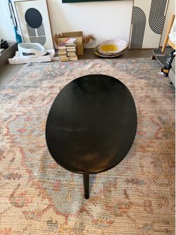 Black table