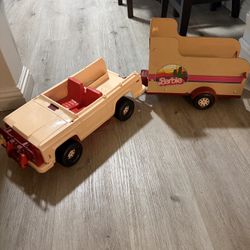 Vintage 70s Barbie Horse Trailer 