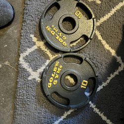 Gold's gym plates for sale sale