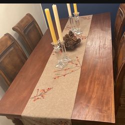 Antique Table And Chairs