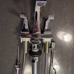 Great One.  Delta Dryden Chrome Bathroom Faucet Less Than Half Price