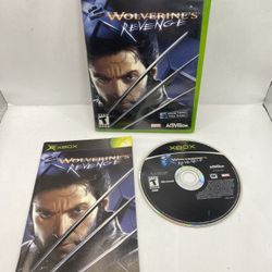     X2: Wolverine's Revenge Xbox Original CIB Complete /w Manual Video Game - Tested