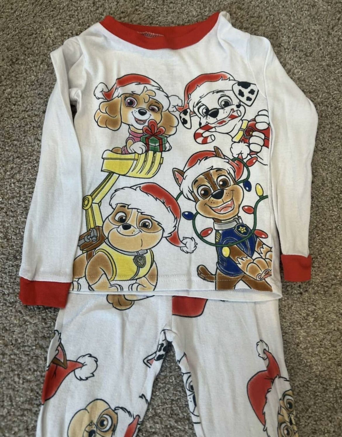 Paw Patrol Pajamas (like New)