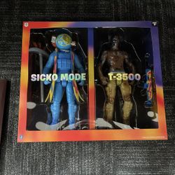 TRAVIS SCOTT CACTUS JACK FORTNITE 12” ACTION FIGURE DUO SET