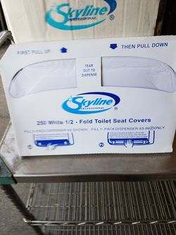 Toilet Seat Paper #250 $2.50 each