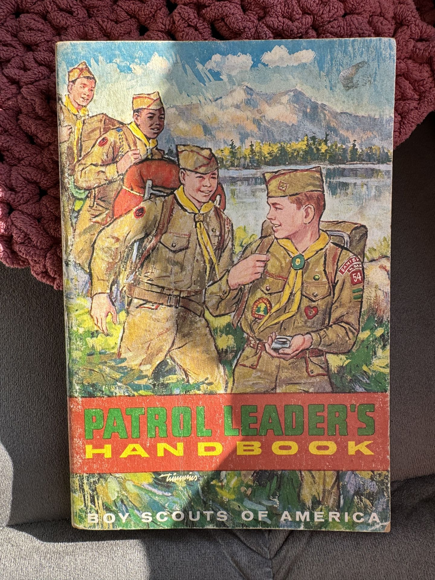 1960s Boy Scouts Of America Handbook