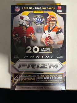 2020 Panini Prizm NFL Trading Cards Hanger Box