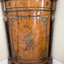 Bronze Antique Corner Table 