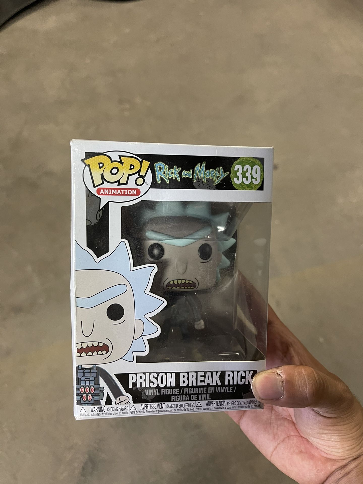 Figura FUNKO Pop Animation: Rick And Morty - Prison Escape Rick