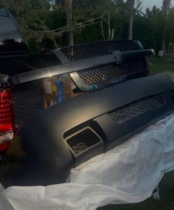 Silverado ss bumper and grill