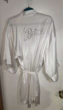 Victoria’s Secret Satin Bridal Robe