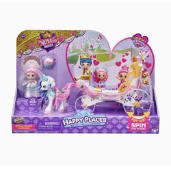 Brand New In Box Shopkin Royal Crown Carriage Happy Place 