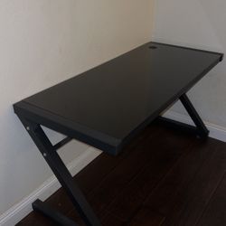Glass Top Desk 