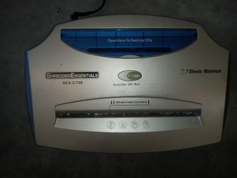 Paper & CD Shredder 