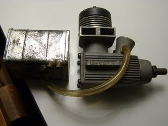 Hobby Glow plug Air Cooled Motor And Fuel Tank