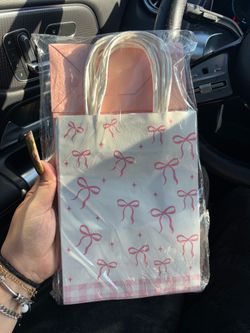 Bow gift bags