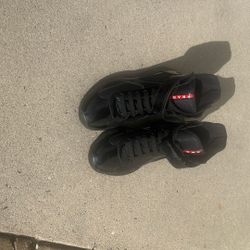 Prada “America’s Cup” Patent Leather High Top Sneaker