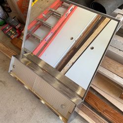 MID CENTURY BATHROOM VANITY STORAGE MIRROR MEDICINE CABINET EAMES HERMAN MILLER