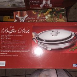 Oval Buffet Dish