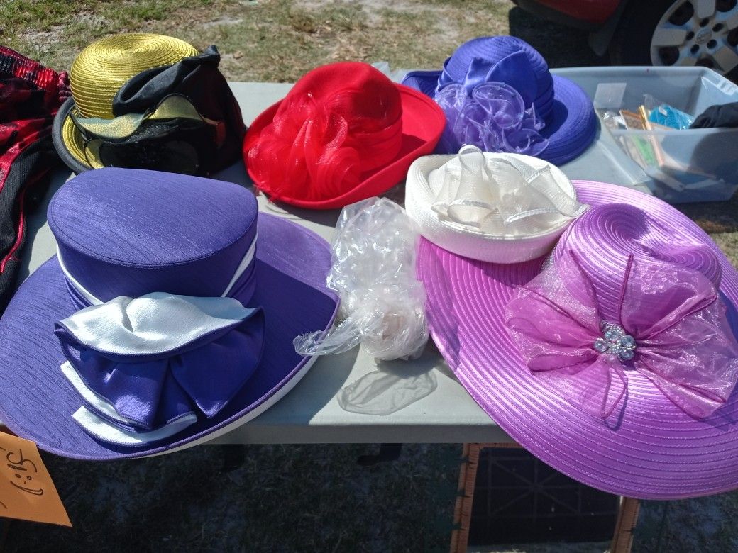 Big Beautiful Bold Colorful Church Hats