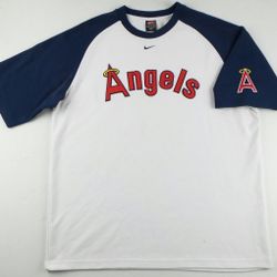 Vintage Nike MLB Anaheim Angels Baseball Jersey Shirt Size Mens XL