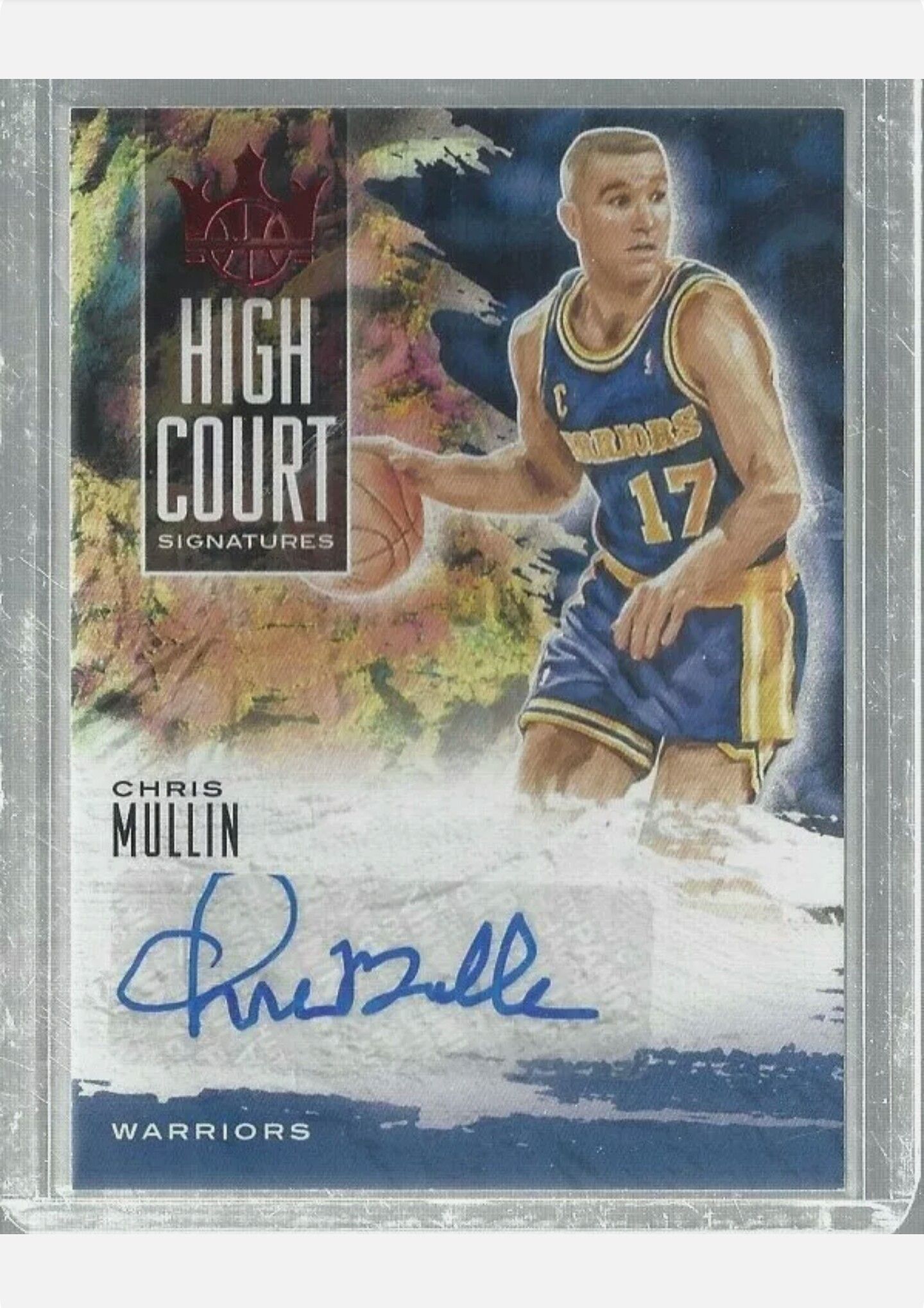 2019-20 Panini Court Kings High Court Chris Mullin Auto 68/75