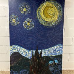 Large Van Gogh Inspired Painting