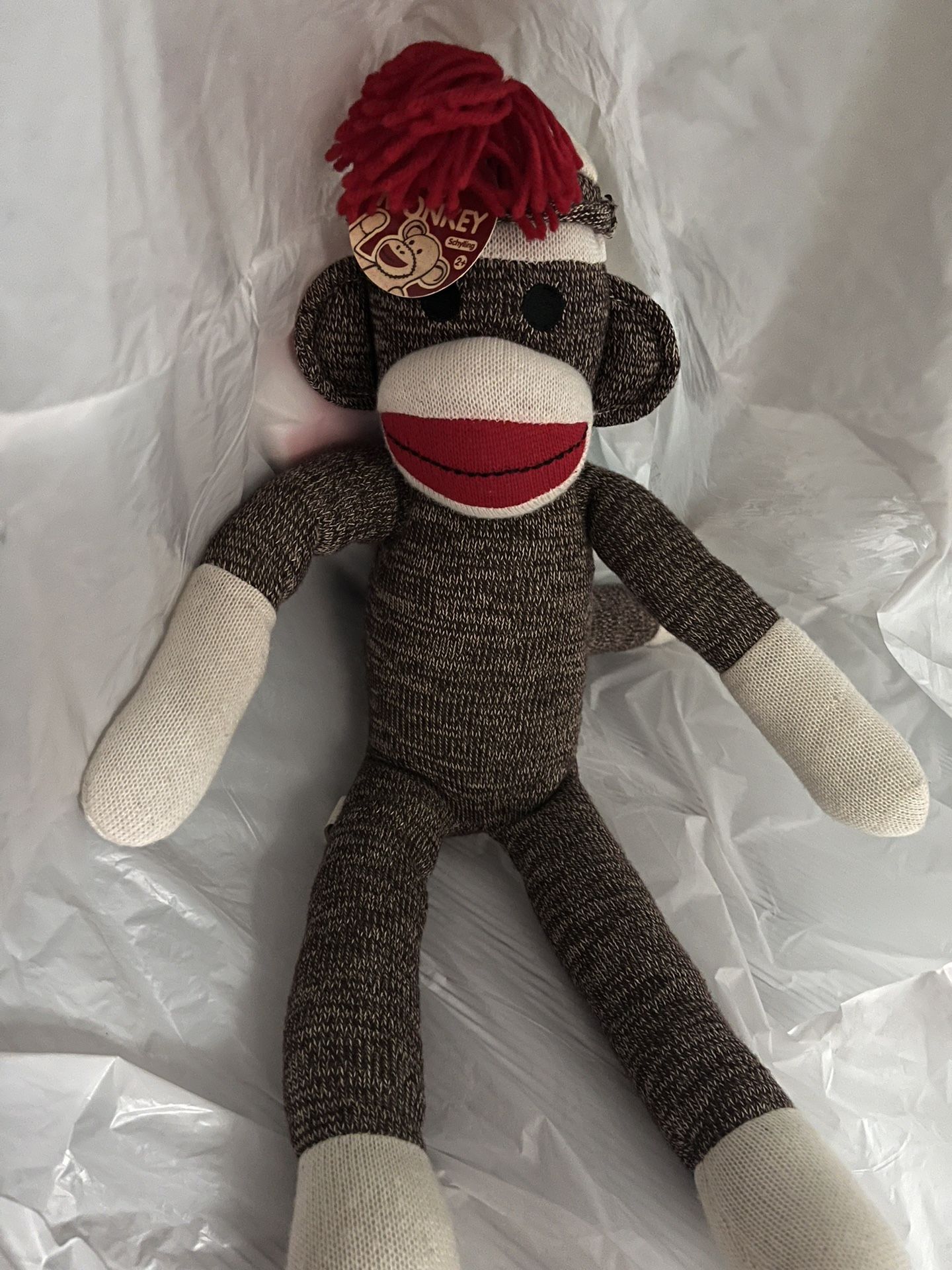 Sock Monkey plushie