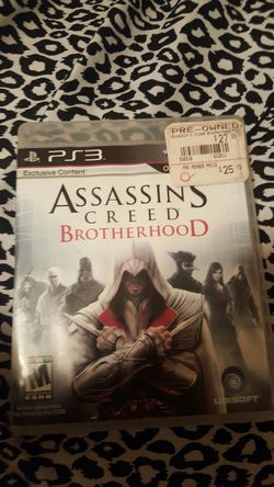 Assassin's creed brotherhood ps3