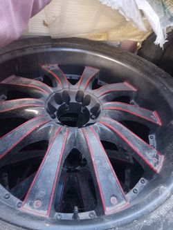 6 Lug 24s Rims / Tires