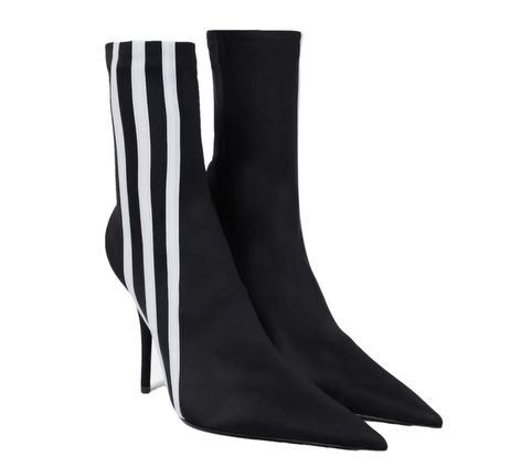 **BALENCIAGA x Adidas Knife Sock Ankle Boots**