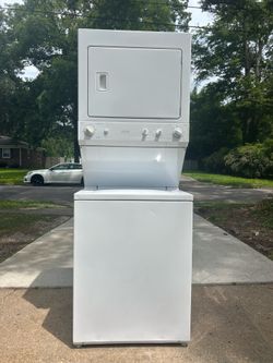 GE washer and dryer stackable