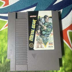 Metal Gear FOR NES CLEANED & TESTED